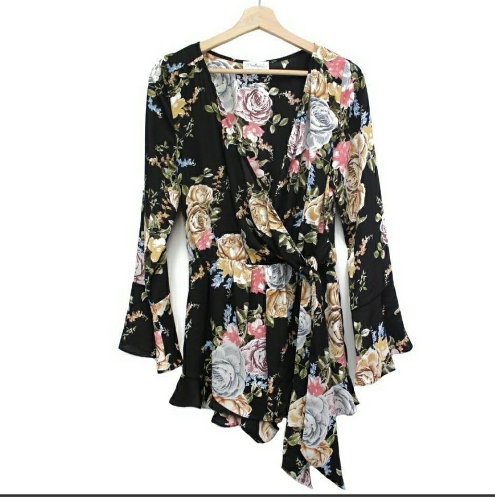 Back in Stock💞 Flower Romper
